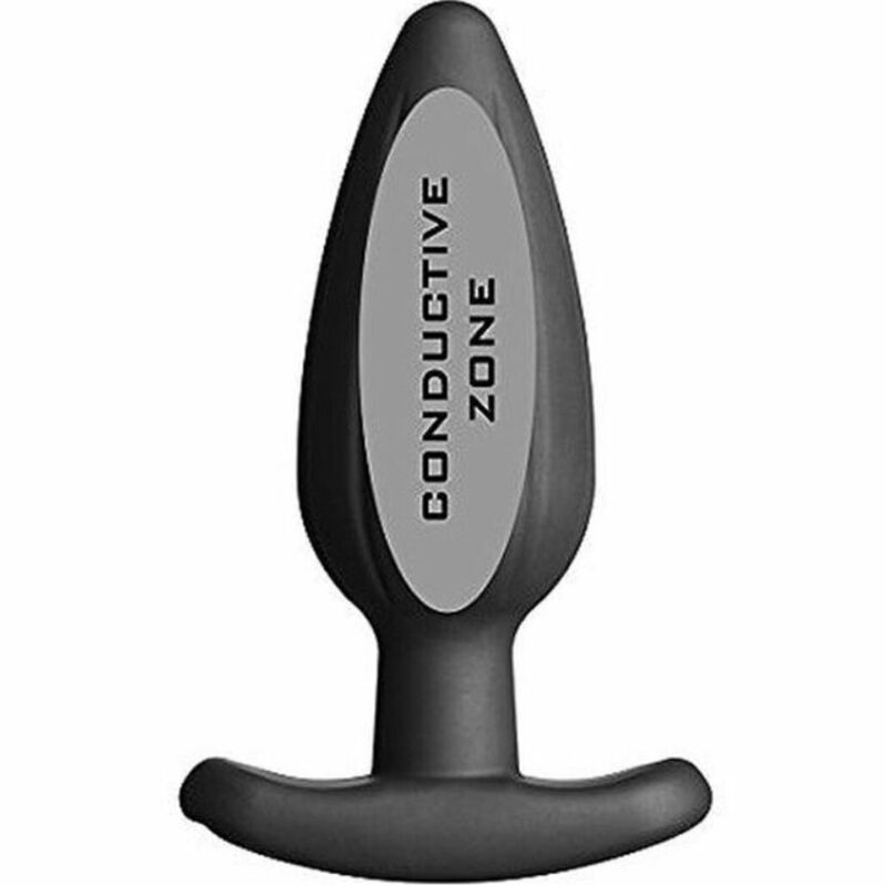 Electrastim - Silikon Schwarz Rocker Butt Plug Gro