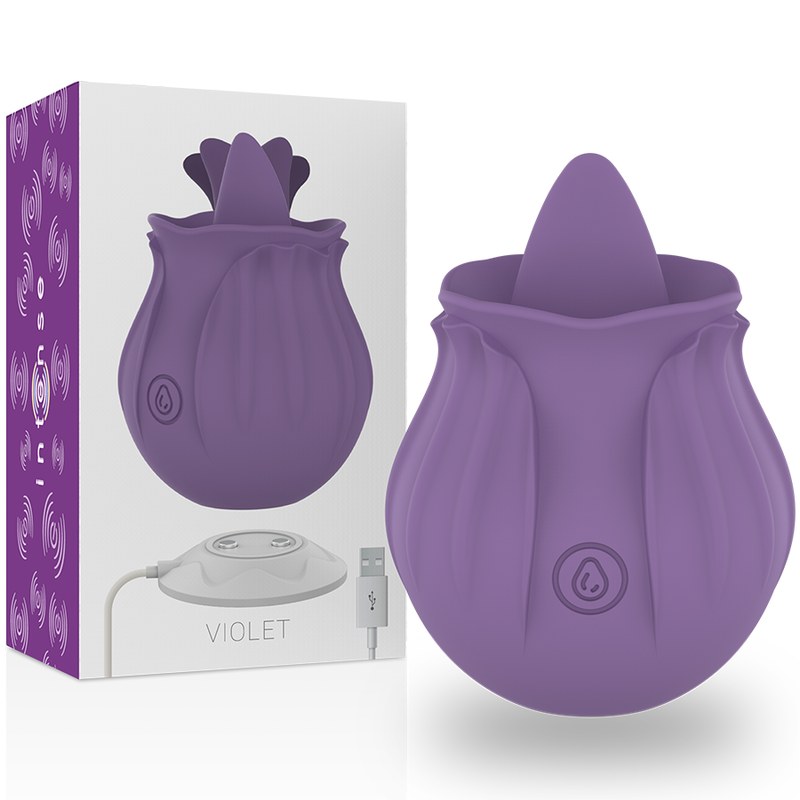 Intense - Violett Cl Toris Stimulator 10 Vibrationen Flieder