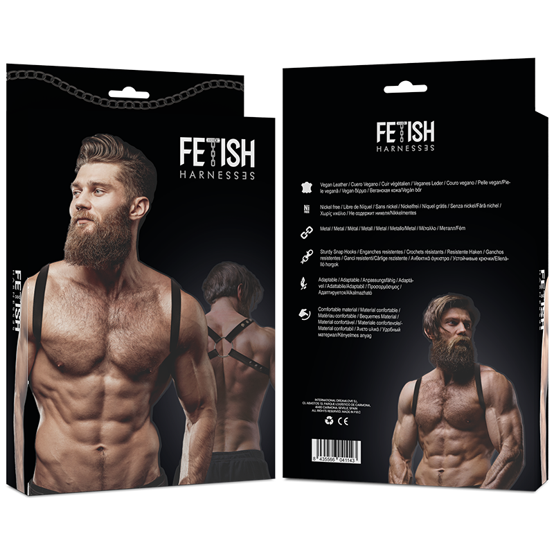 Fetish Submissive Attitude - Rãœckenharness Aus ÖKoleder Fãœr Herren