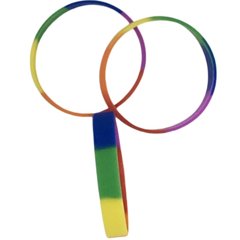 Pride - Lgbt-Flagge Silikonarmband