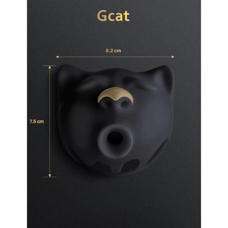 G-Vibe - Gcat Mystic Clitoral Suction Vibrator Black