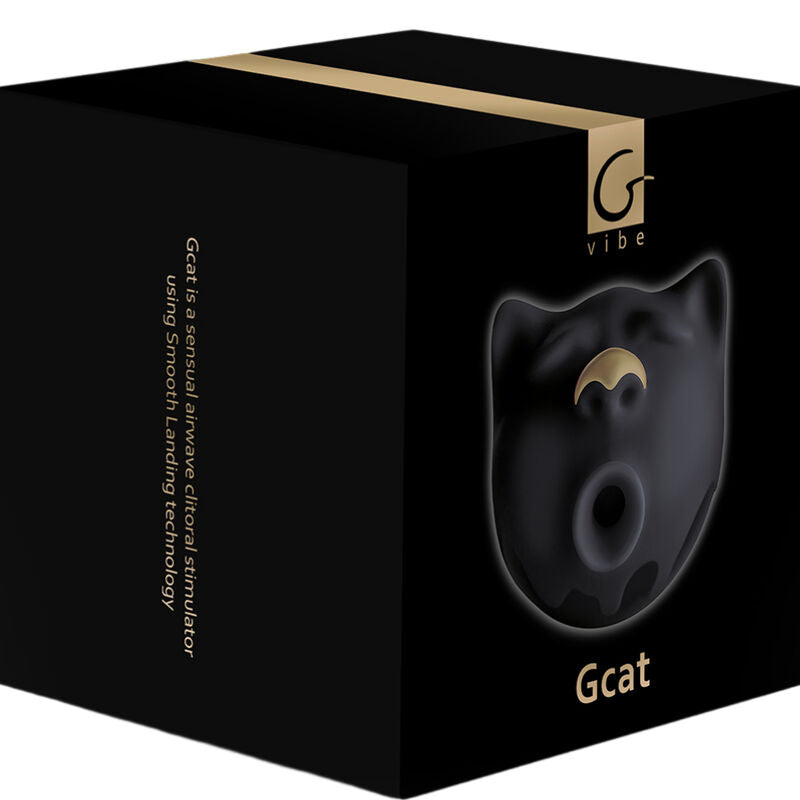 G-Vibe - Gcat Mystic Clitoral Suction Vibrator Black
