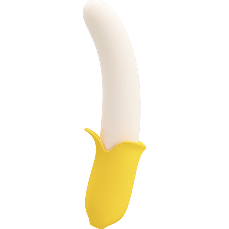 Pretty Love - Banana Geek Super Power 7 Vibration Up&Down Silicone Black