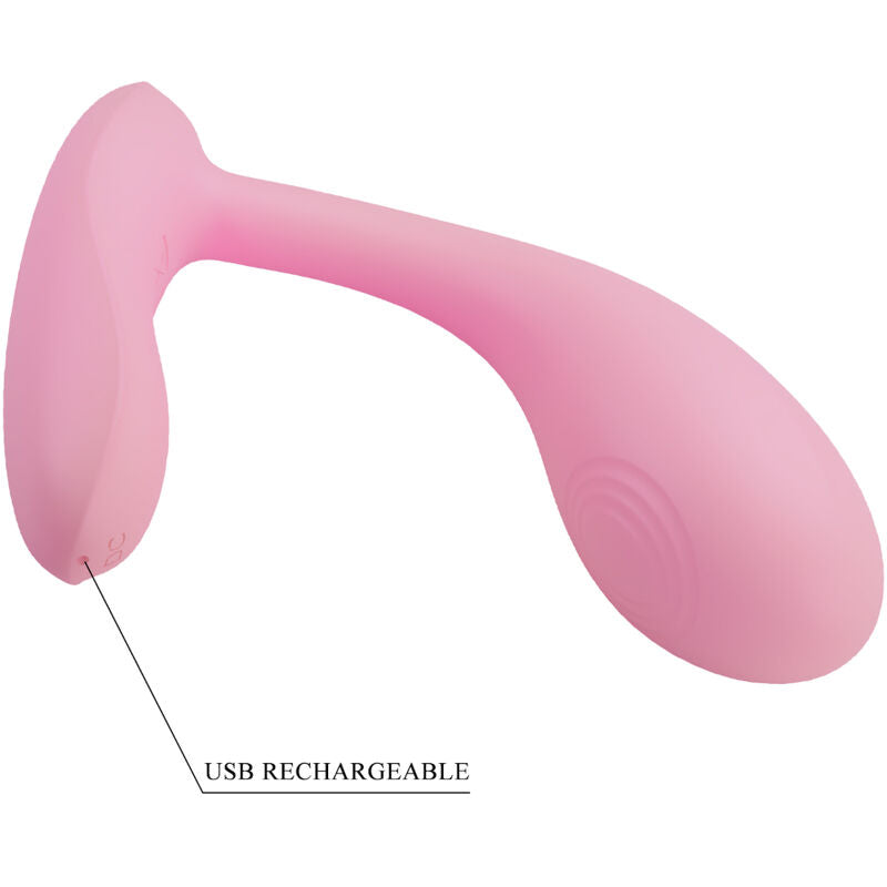 Pretty Love - Baird G-Spot 12 Vibrationen Wiederaufladbare Rosa App