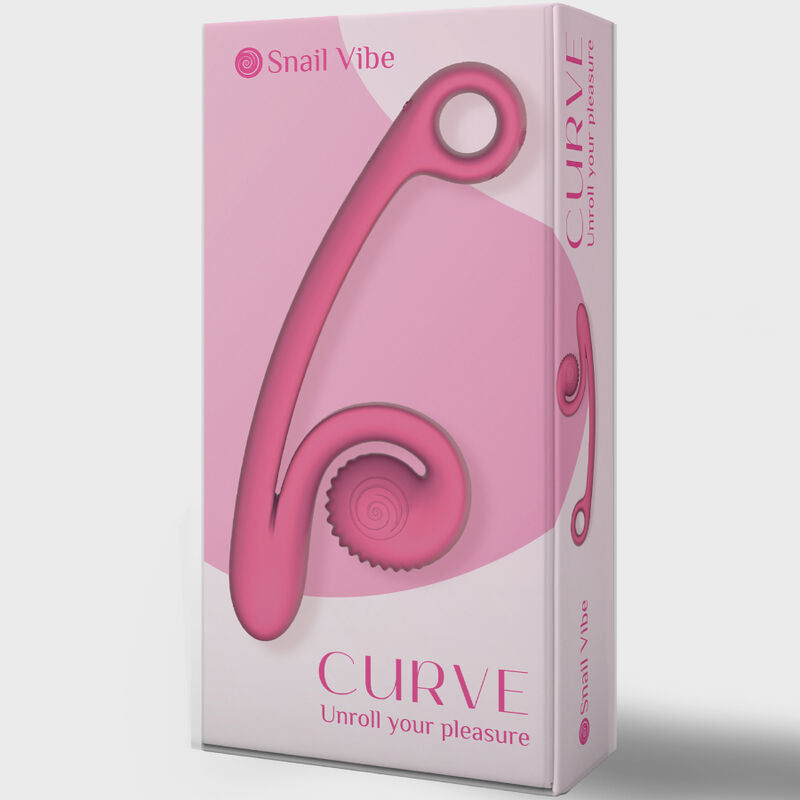 Snail Vibe - Curved Vibrator Pink