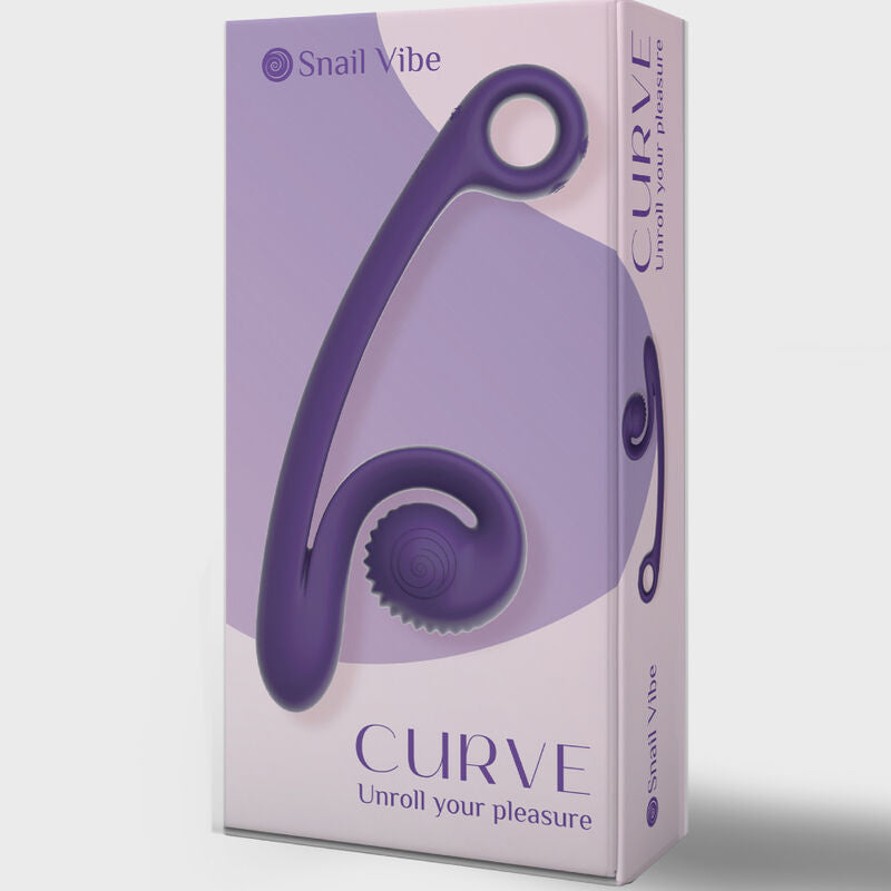 Snail Vibe - Curved Vibrator Purple