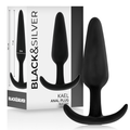 Black&Silver - Kael Silikon Analplug Mit Mittlerem Griff
