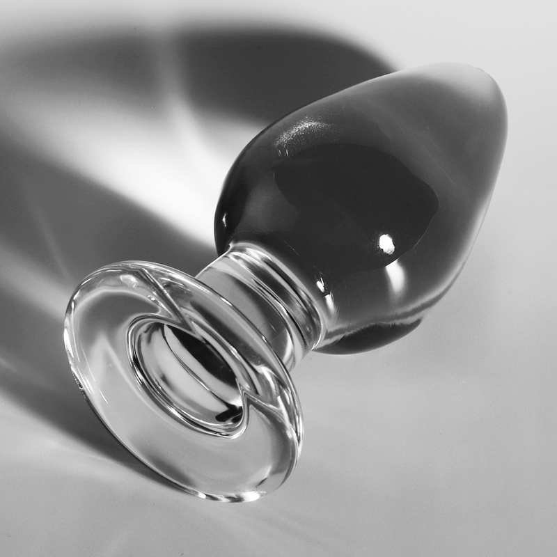 Nebula Series By Ibiza - Modell 3 Analplug Borosilikatglas Transparent 11 Cm -O- 5 Cm
