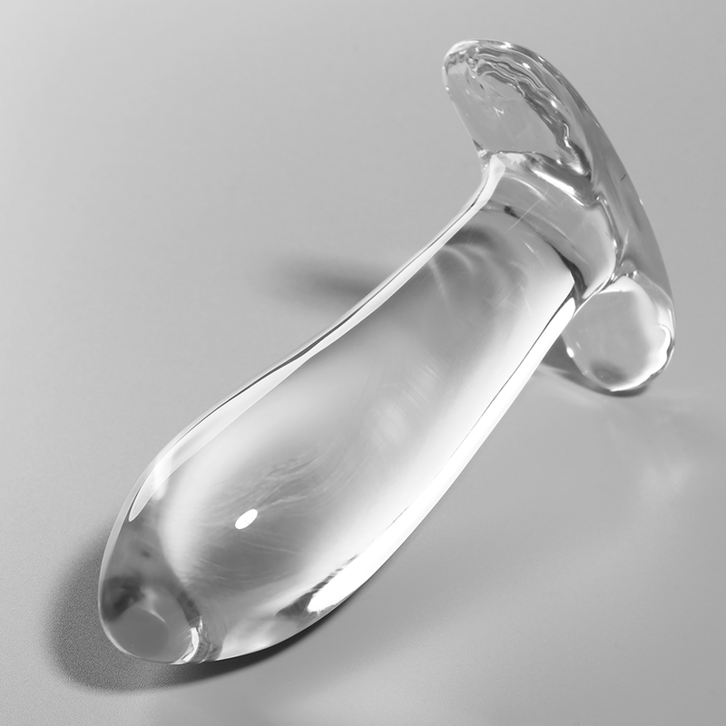 Nebula Series By Ibiza - Model 5 Anal Plug Borosilicate Glass Clear 12.5 cm - Ø 3.5 cm