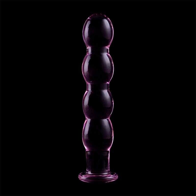 Nebula Series By Ibiza - Modell 10 Dildo Borosilikatglas Rosa 16.5 Cm -O- 3.5 Cm
