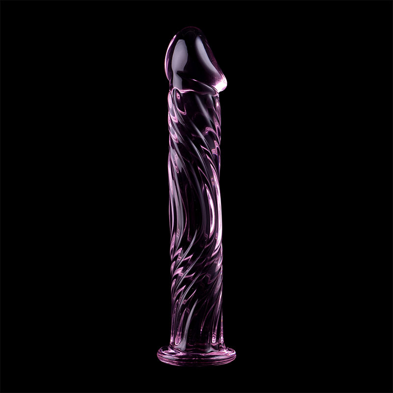 Nebula Series By Ibiza - Modell 12 Dildo Borosilikatglas Rosa 17 Cm -O- 3.5 Cm