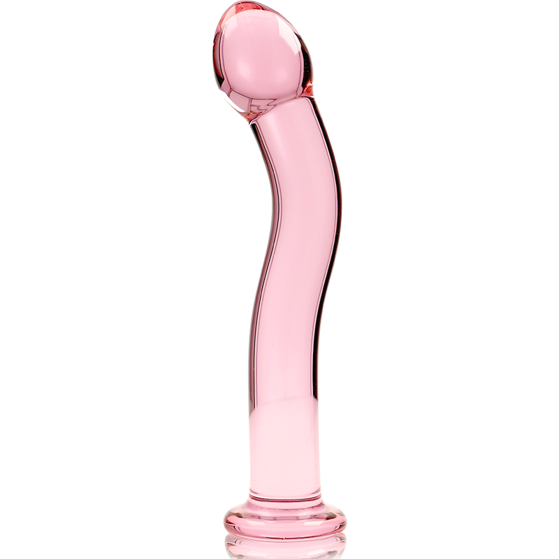 Nebula Series By Ibiza - Modell 18 Dildo Borosilikatglas Rosa 18.5 Cm -O- 3.5 Cm