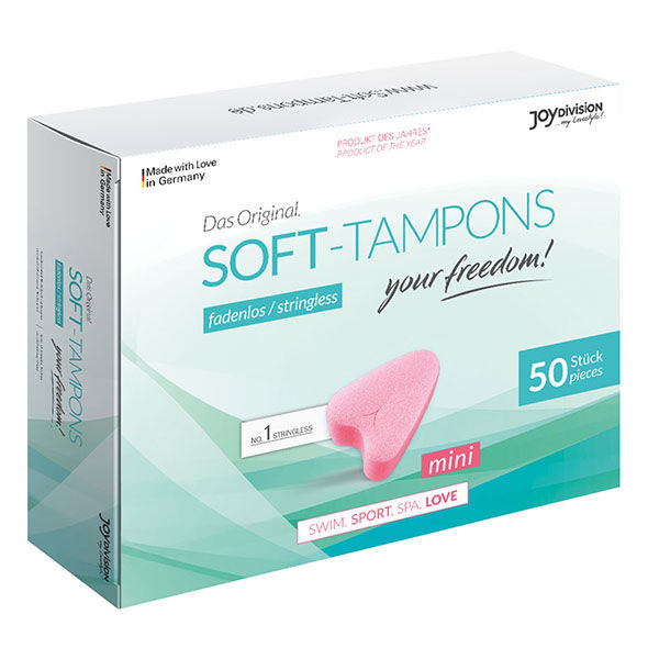 JOYDIVISION SOFT-TAMPONS - ORIGINAL WEICHE TAMPONS MINI X 50 EINHEITEN - Muwana
