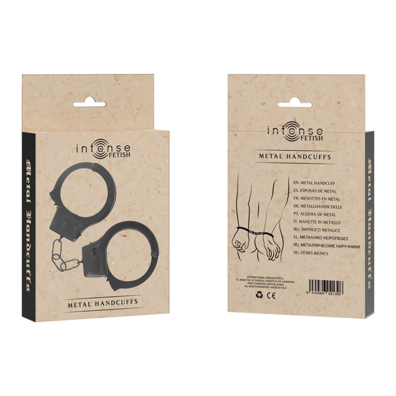 Intense - Metal Fetish Handcuffs