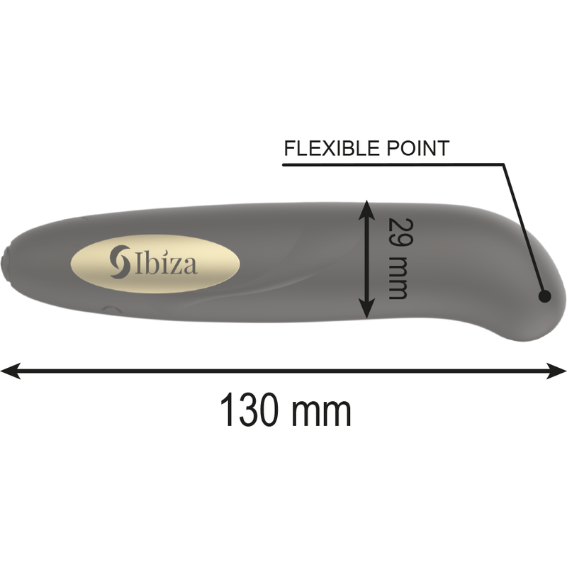 Ibiza - Kliterstimulator Usb-Ladegert 10 Vibrationsmodi Golden 13 X 2,9