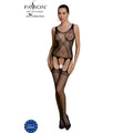 PASSION - ECO COLLECTION BODYSTOCKING ECO BS007 SCHWARZ