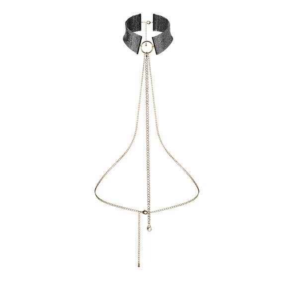 BIJOUX - DÉSIR MÉTALLIQUE SCHWARZE METALLIC-HALSKETTE
