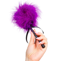 SECRETPLAY - ROSA LILA MARABOU-Staubtuch