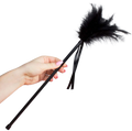 SECRETPLAY - SCHWARZE FEDERN 40 CM