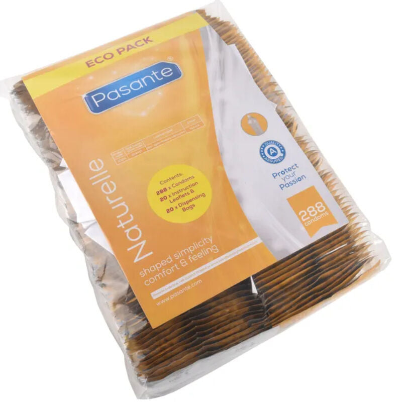 Pasante - Condoms Eco Pack Naturelle Bag 288 units