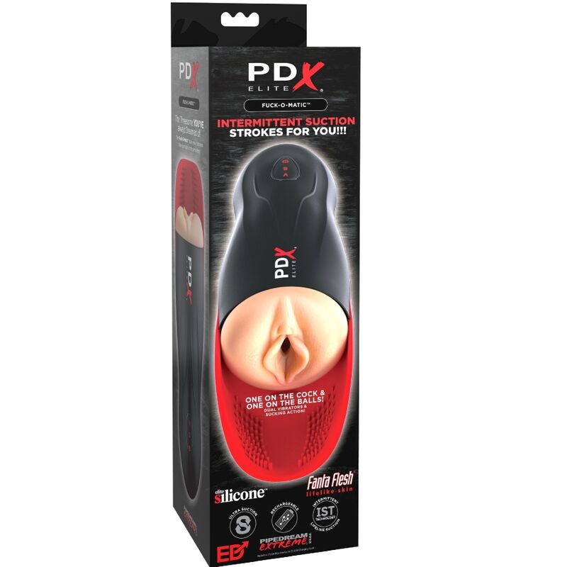 Pdx Elite - Stroker Fuck-O-Matic Vagina Doppelvibration, Penis & Hoden