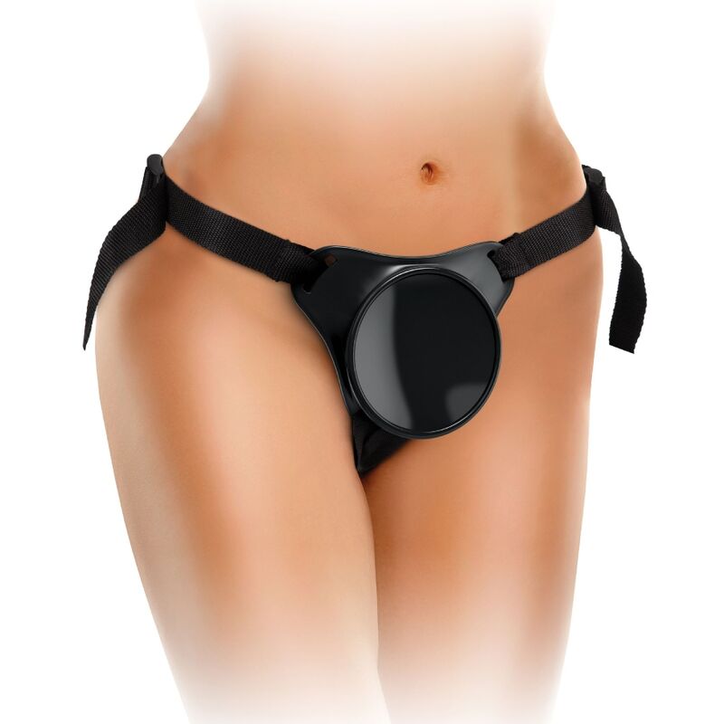 King Cock - Elite Adjustable Harness With 15.2 cm Dildo For Beginners