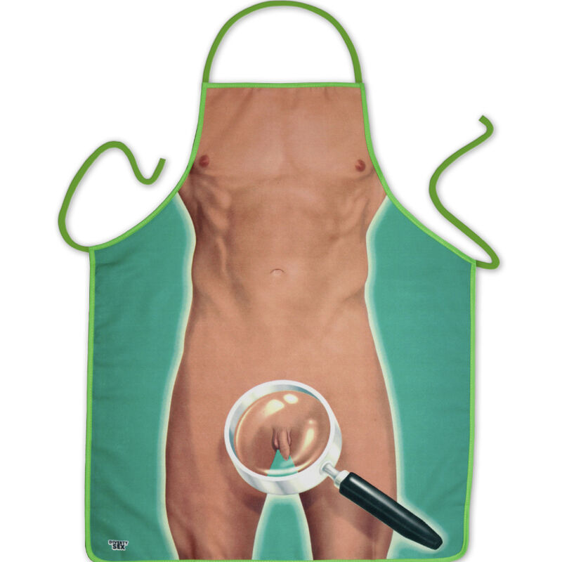Diablo Picante? Enlargement Apron for Men