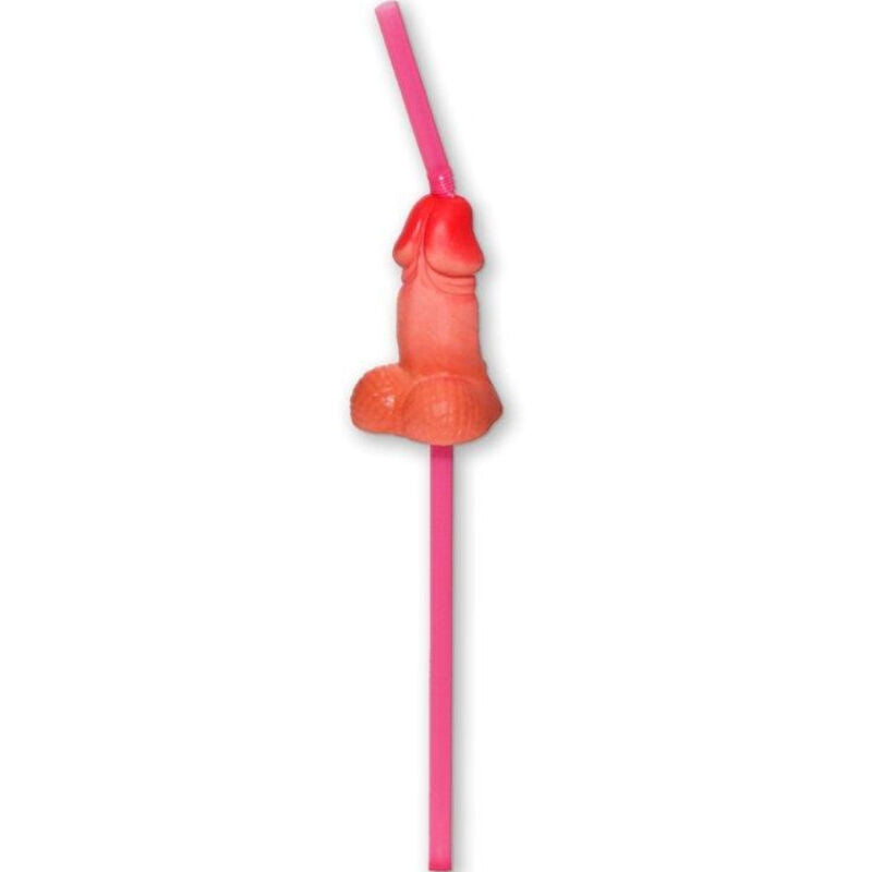 Diablo Picante? Pouch with 5 natural straws for large penises
