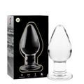 Nebula Series By Ibiza - Modell 3 Analplug Borosilikatglas Transparent 11 Cm -O- 5 Cm