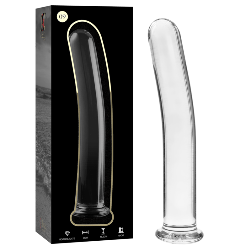 Nebula Series By Ibiza - Modell 9 Dildo Borosilikatglas Klar 15.5 Cm -O- 2.5 Cm