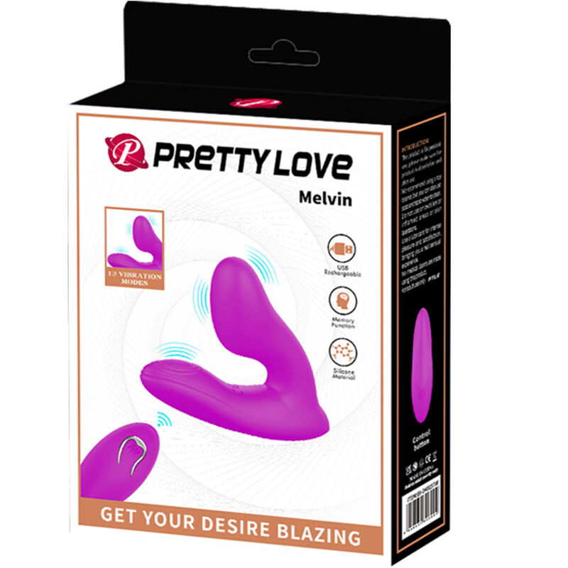 Pretty Love - Melvin Klitorismassager Mit Fernbedienung