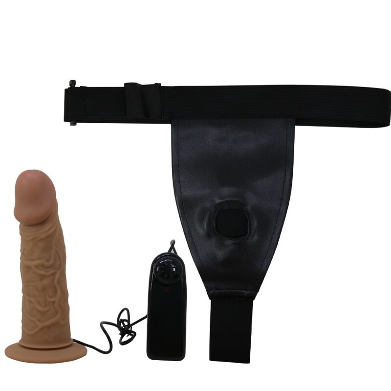 Pretty Love - Harness Pants With Vibrating Dildo Included