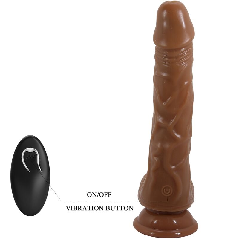Baile - Bodach Realistischer Vibrator Mit Fernbedienungssaugnapf