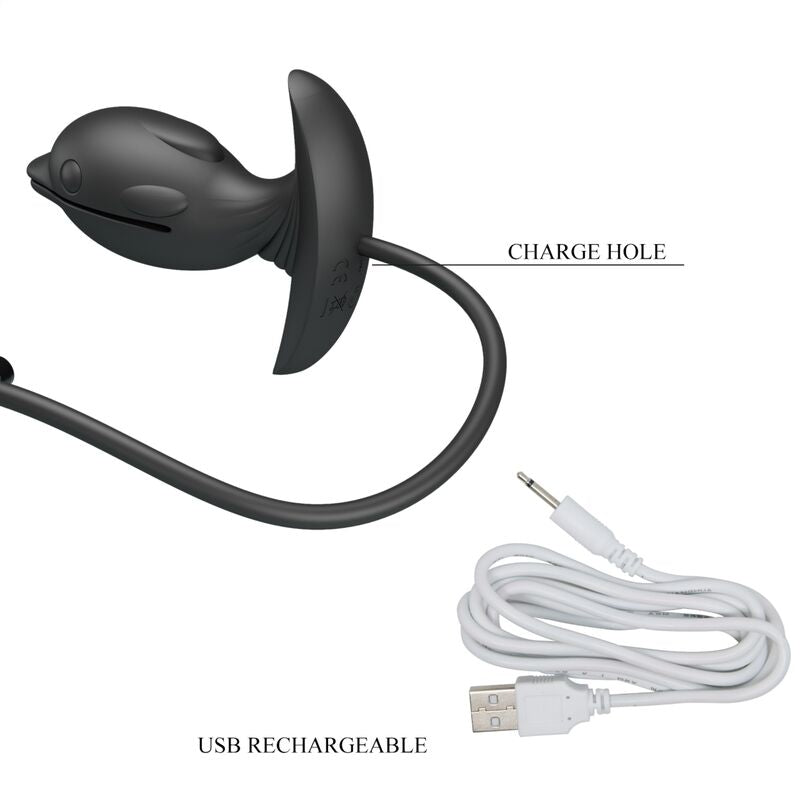 Pretty Love - Inflatable & Rechargeable Dolphin Anal Plug