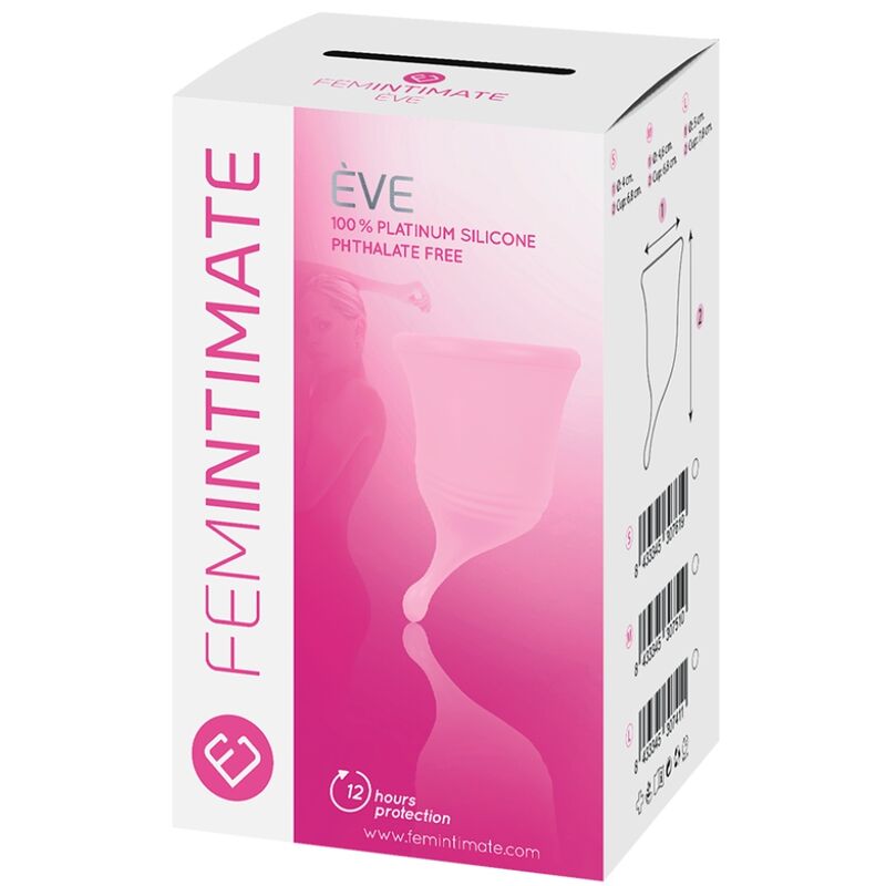 Femintimate - Eve Neue Silikon-Menstruationstasche - Grã–Sse L