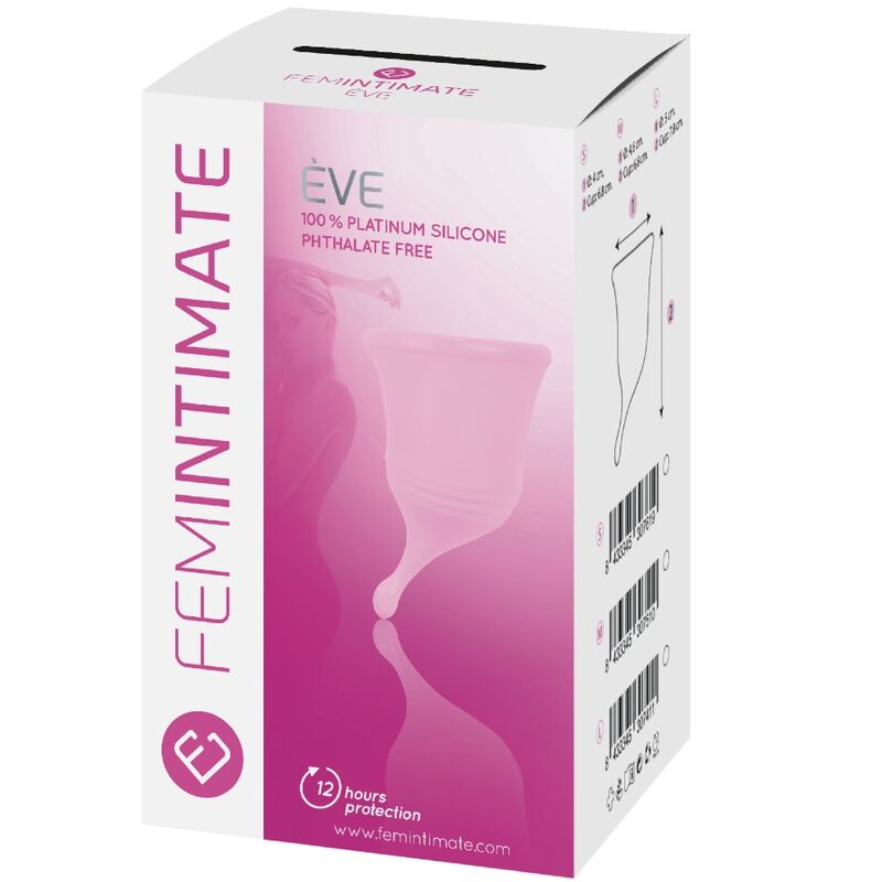 Femintimate - Eve Neue Silikon-Menstruationstasche - Grã–Sse S