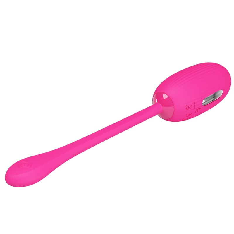 Pretty Love - Doreen Wiederaufladbares Vibrierendes Ei Magenta Mit Fernbedienung
