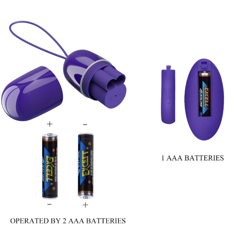 Pretty Love - Arvin Youth Vibrate Egg Remote Control Purple