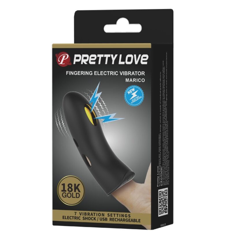 Pretty Love - Marico Black Electro-Stimulation Finger Sleeve
