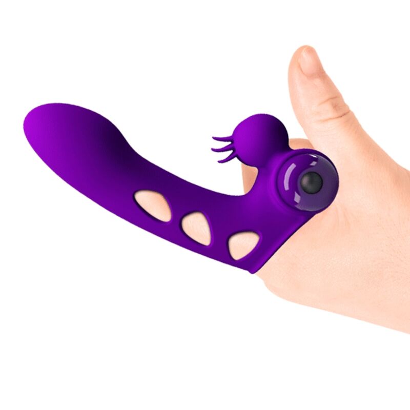 Pretty Love - Orlando Purple Vibrator Finger Sleeve