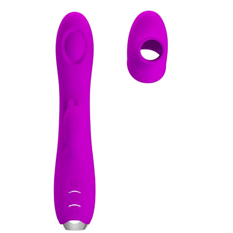 Pretty Love - Regina Rechargeable Suction Vibrator Purple