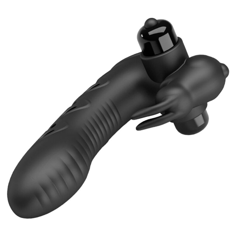 Pretty Love - Vance Black Rabbit Vibrator Finger Sleeve