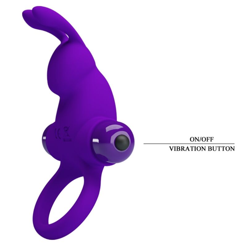 Pretty Love - Vibratorring I Kaninchen Fãœr Lila Penis