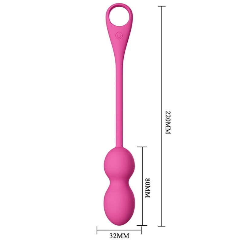 Pretty Love - Elvira Pink Rechargeable Vibrating Bullet