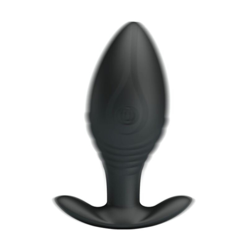 Pretty Love - Regina Anal Plug Wiederaufladbarer Vibrator Schwarz