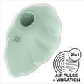 SATISFYER - Cloud Dancer Green Air Pulse Vibrator