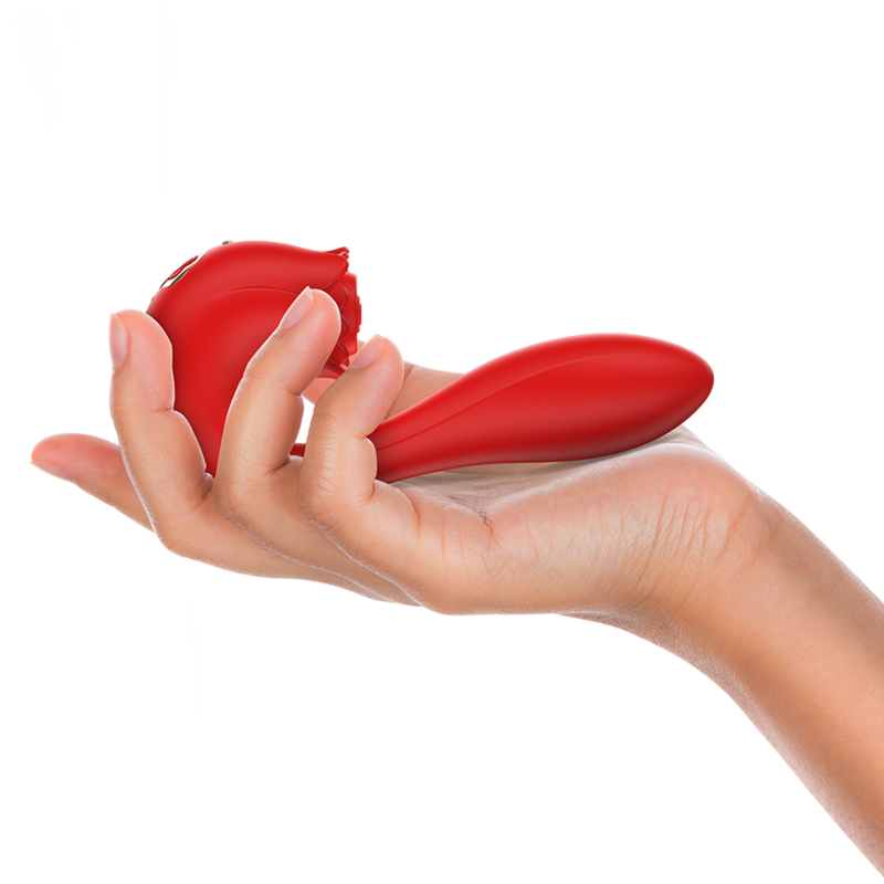 Mia - Selena Stimulator Vibrating + Clitoral Red