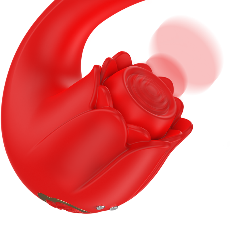 Mia - Selena Stimulator Vibrating + Clitoral Red