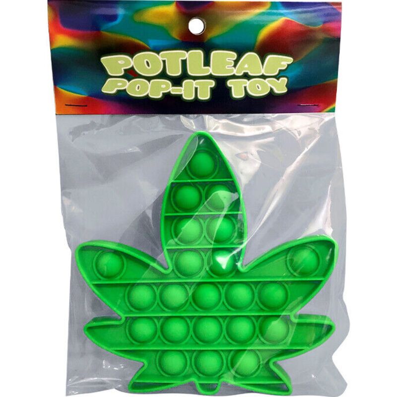 Kheper Games - Pot Leaf Pop-It Toy Marijuana