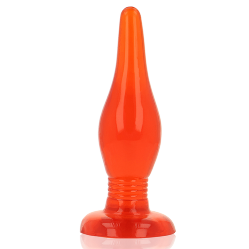 Roter Soft Touch Analstecker von BAILE, 14,2 cm, glatte Oberfläche, für sinnliche Erfahrung, hochwertiges Sexspielzeug von International Dreamlove